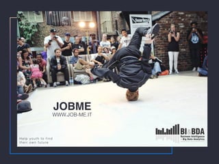 JOBME
Help youth to find
their own future
WWW.JOB-ME.IT
 