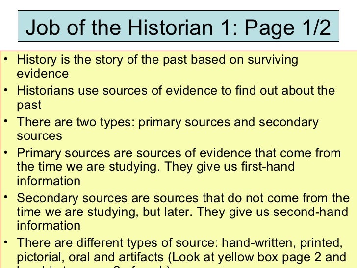 Historian Jobs