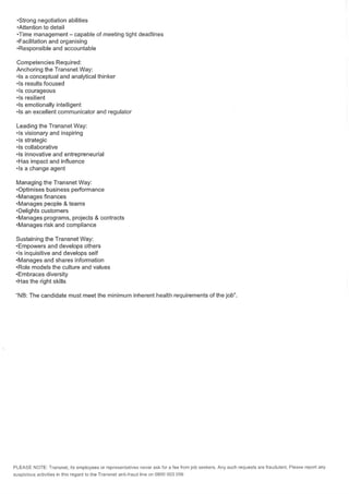 Procurement Job opportunities