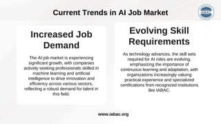 Job Opportunities After AI ML Courses | IABAC | PDF