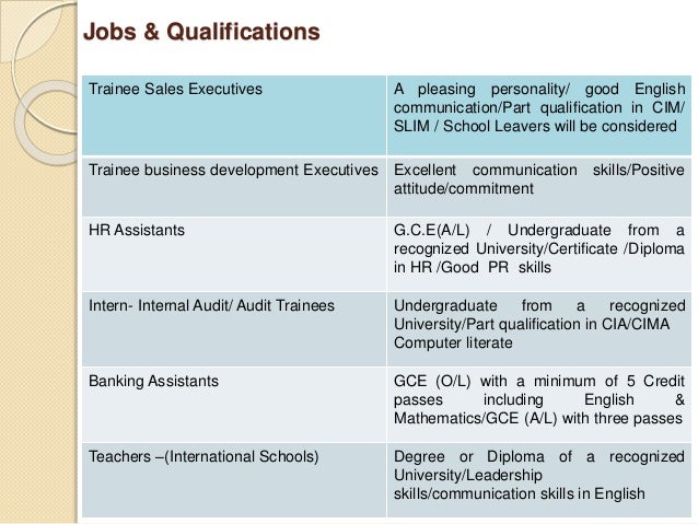 job opportunities for beginners_by_lakna sewmi_observerjobs team good qualifications for a job