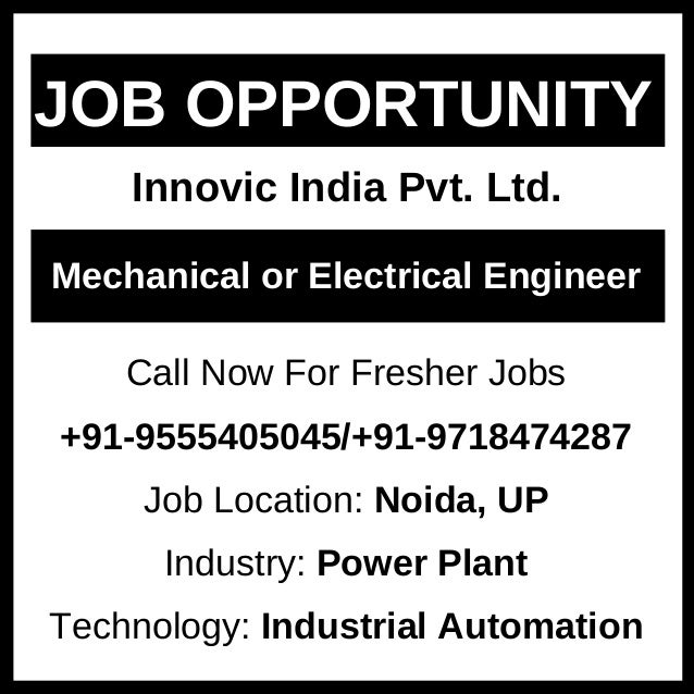 Mechanical Electrical jobs in Gurgaon, Noida, Delhi/NCR
