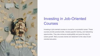 Job Oriented Courses 100 Placement Guaranteed Pptx