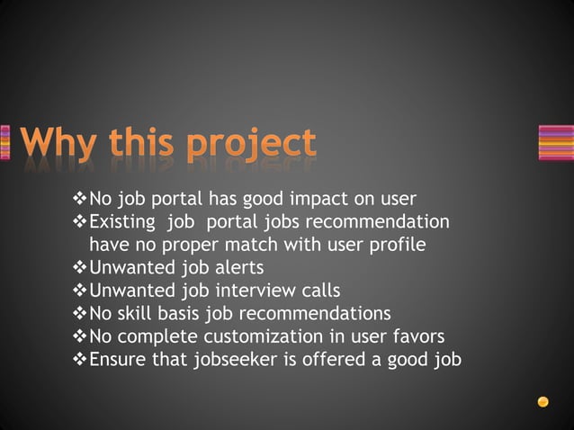 Job portal at jiit 2013-14 | PPT