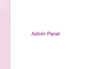 Admin Panel
21
 