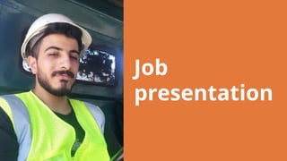 Job
presentation
 