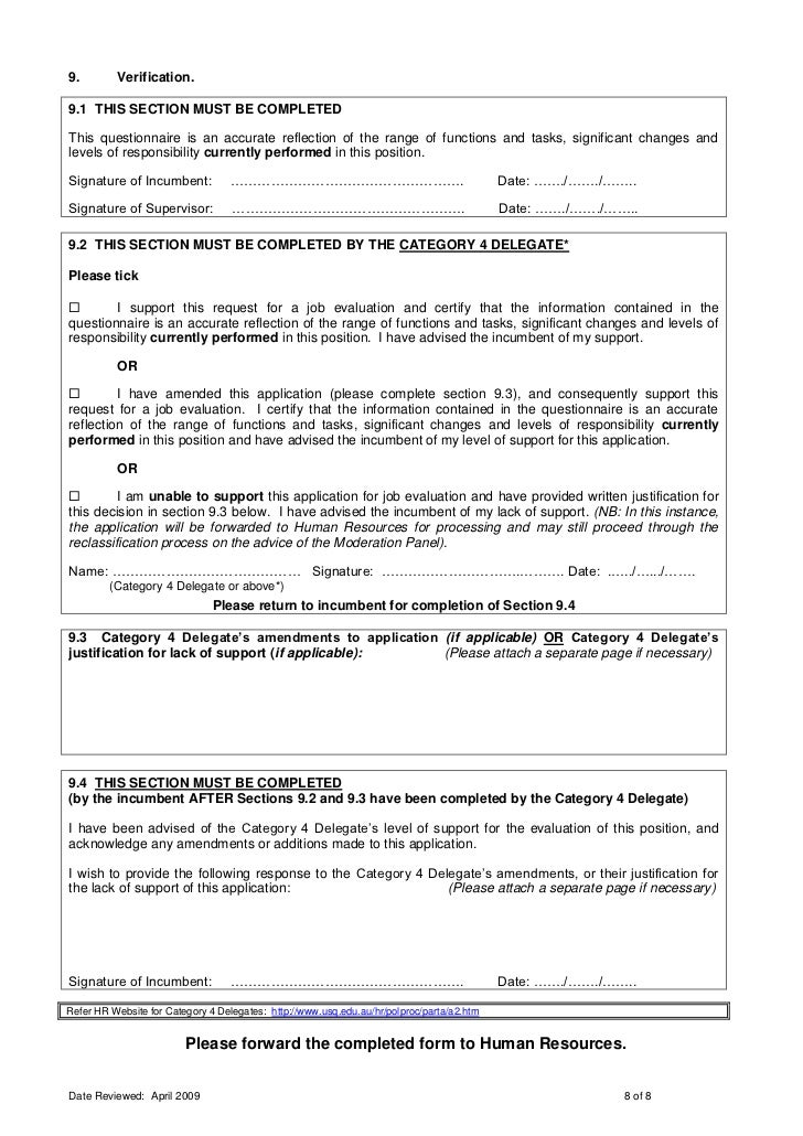 Job Reclassification Job Reclassification