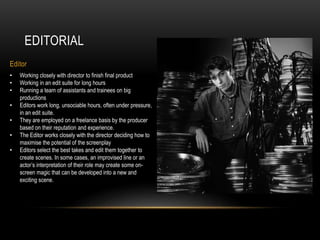 Job roles in the media | PPT