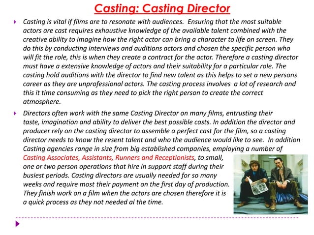Job roles within media industry | PPTX