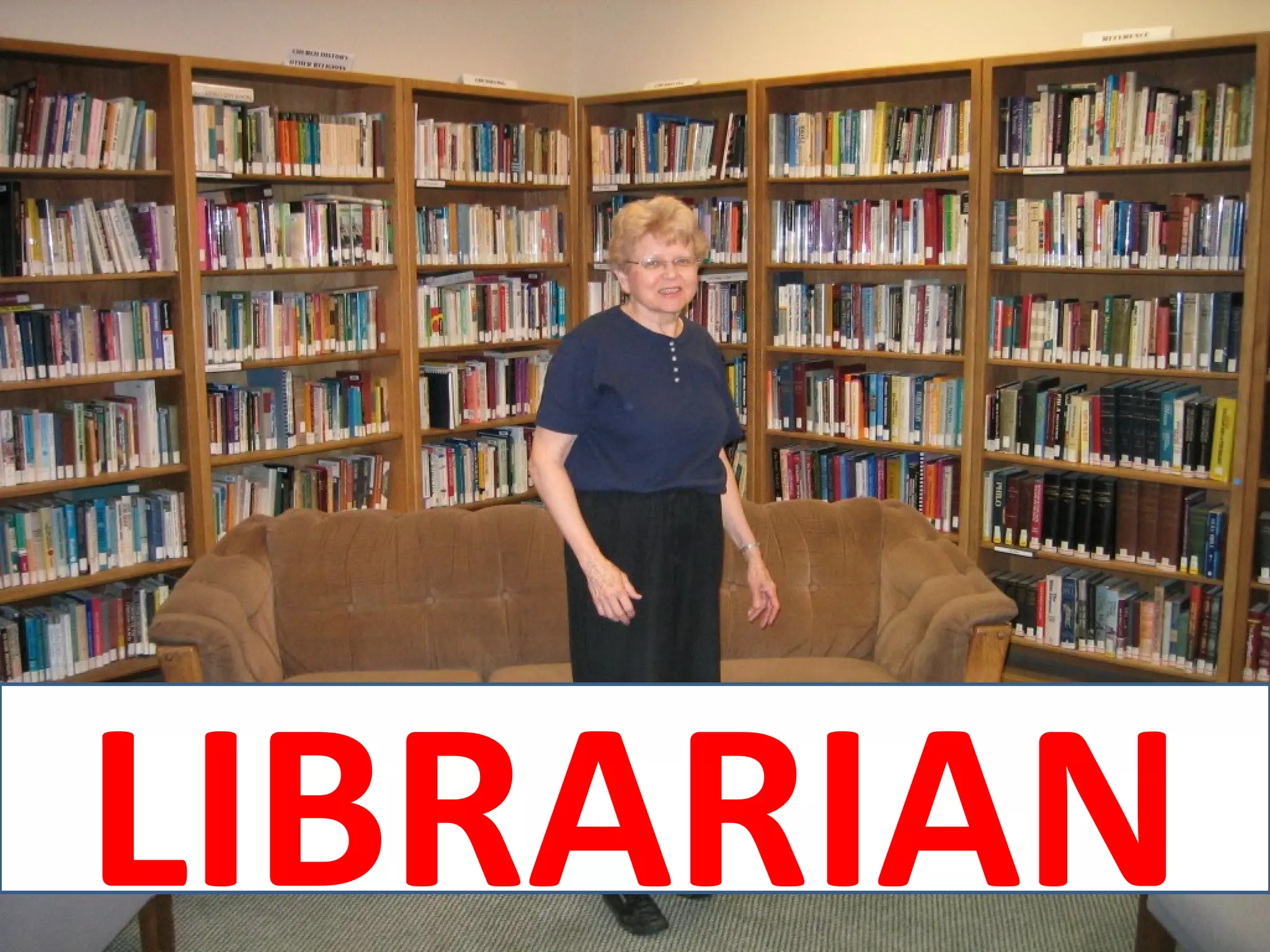 LIBRARIAN
 
