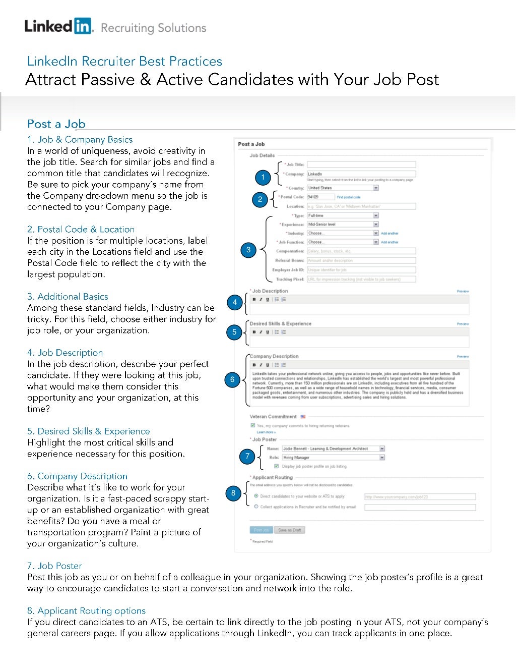 Job Posting Best Practices