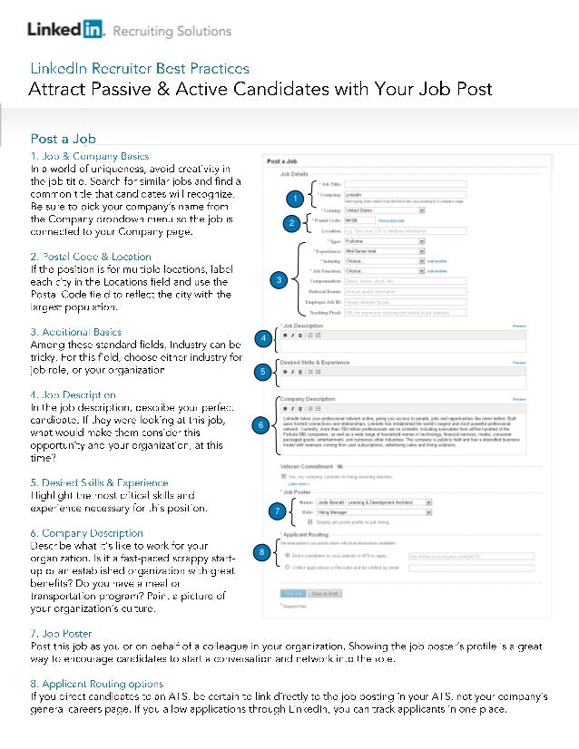 Job Posting Best Practices
