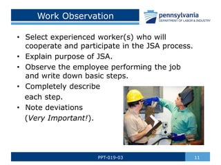 Job Task Observation Job Safety-Hazard Analysis.pptx