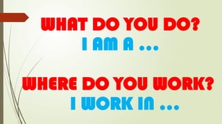 JOBS AND PLACES JOBS AND PLACESJOBS AND PLACES | PPTX