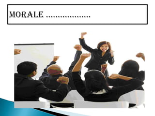 Morale ……………….