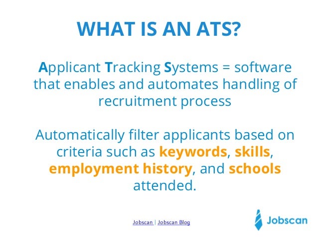applicant tracking system keywords