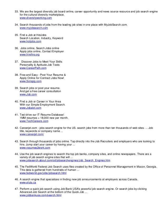 largest job sites