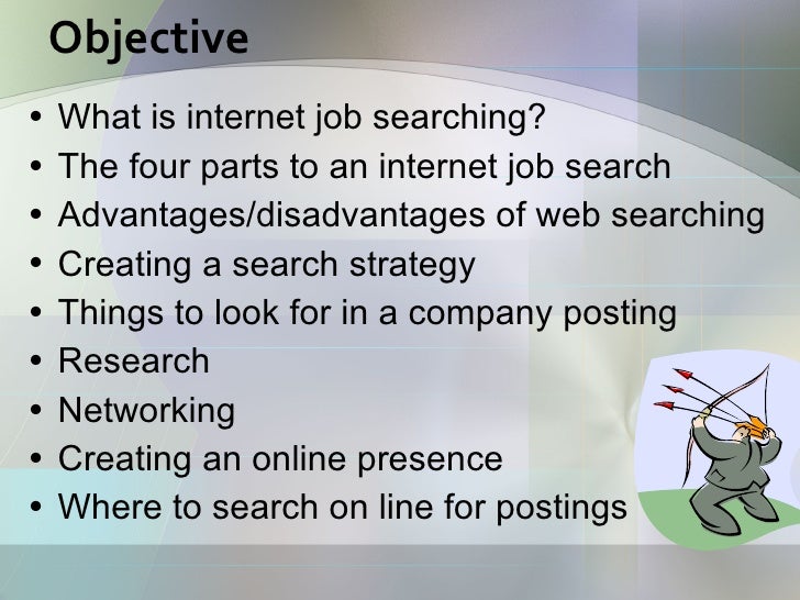 job searching internet job search