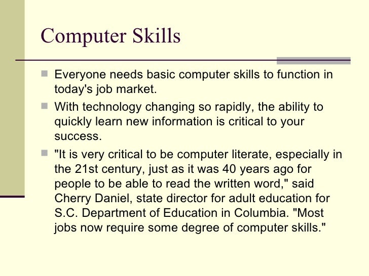 critical job skills critical job skills