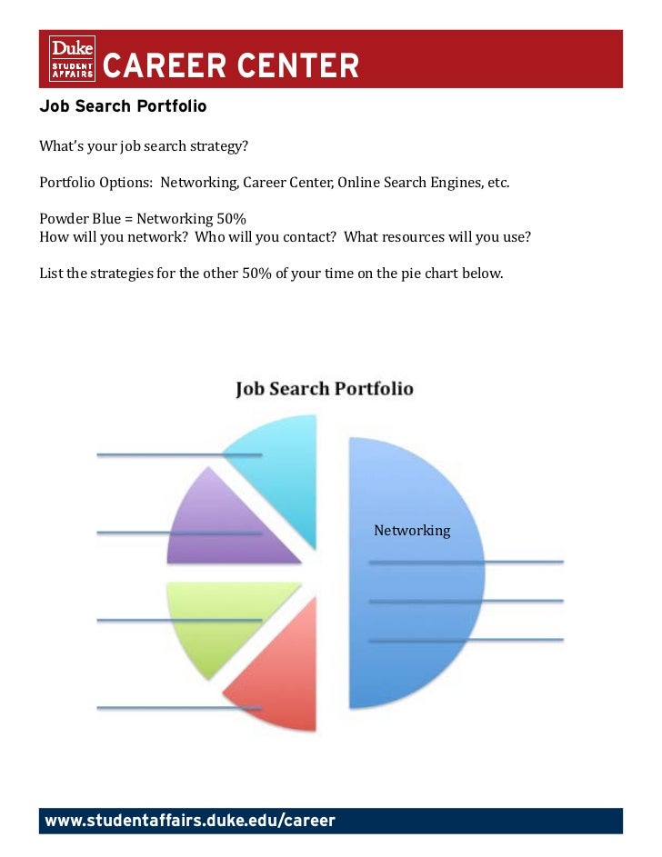 job search portfolio