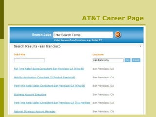AT&T Career Page 