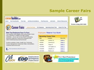 Sample Career Fairs 