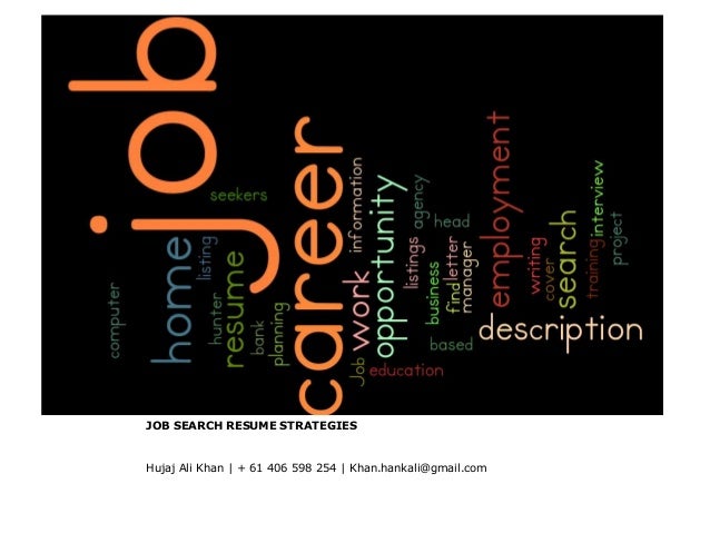 jobsearch resume