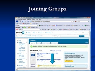 Joining Groups 