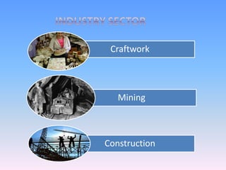 Craftwork
Mining
Construction
 