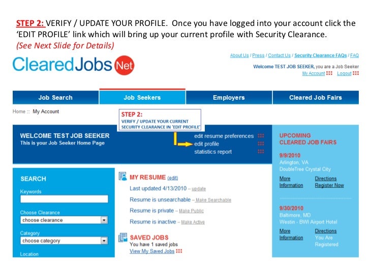 How To Update Or Refresh Your Resume ClearedJobs Net