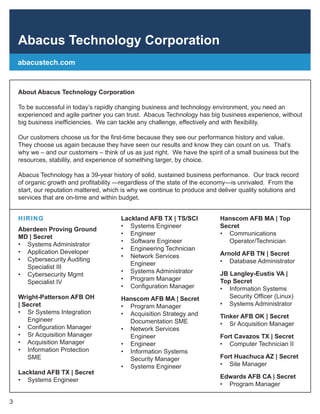 Cleared Job Fair Handbook | July 19