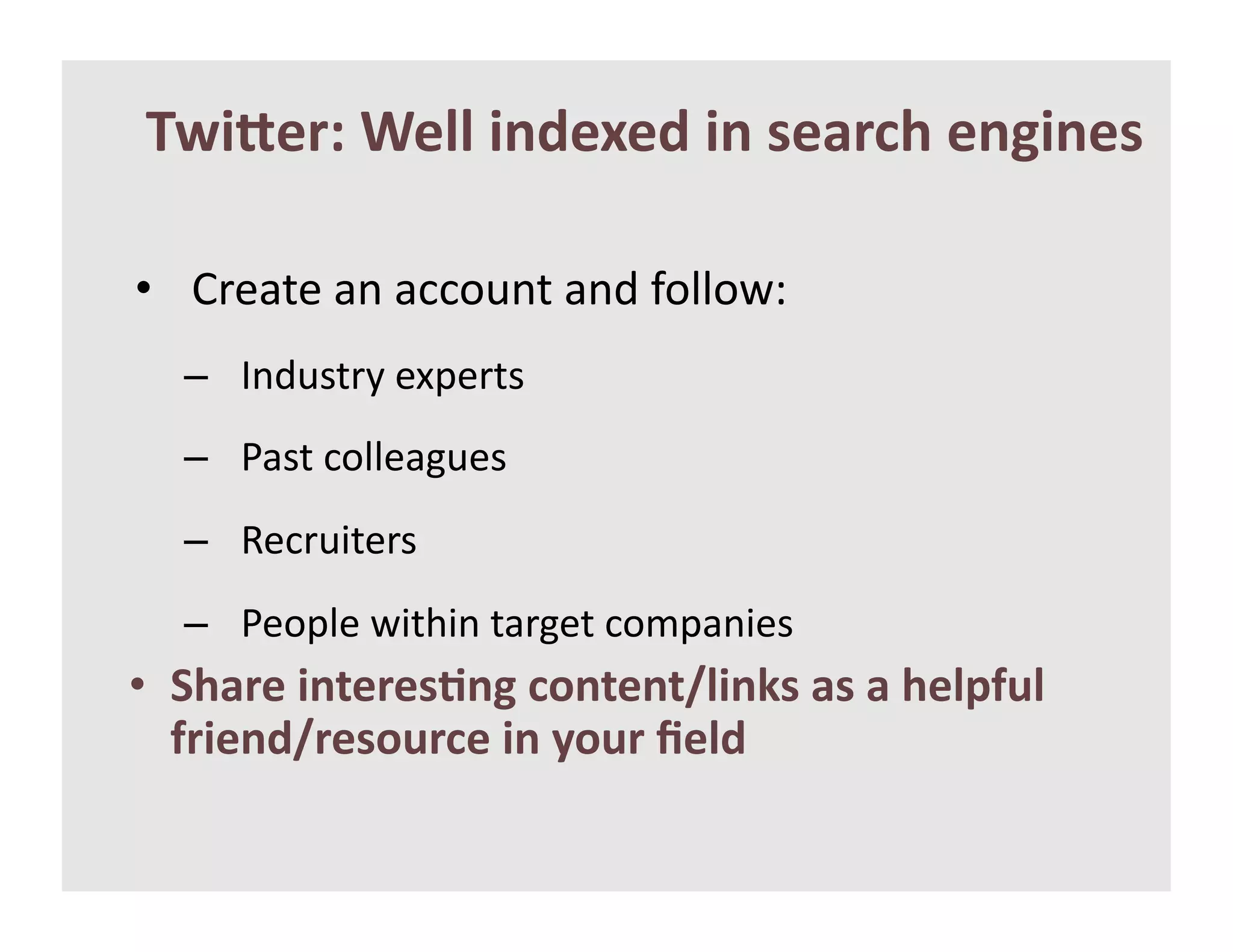 J=$R),3'K)&&'$9*)W)*'$9'0)%,#5')9:$9)0&

•  ])($+(&$%&$221"%+&$%/&G1..1Be&
  –  J%/"#+)5&(Q6()+#&
  –  T$#+&21..($>"(#&
  –  S(2)"*+()#&
  –  T(16.(&B*+;*%&+$)>(+&2146$%*(#&
•  !5%,)'$94),)0E9:'#"94)94F&$910'%0'%'5)&6+8&'
   +,$)9*F,)0"8,#)'$9'7"8,';)&*'
 