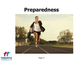 Page 11
Preparedness
 