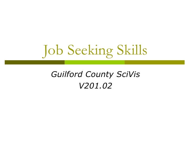 job seeking skills job seeking skills