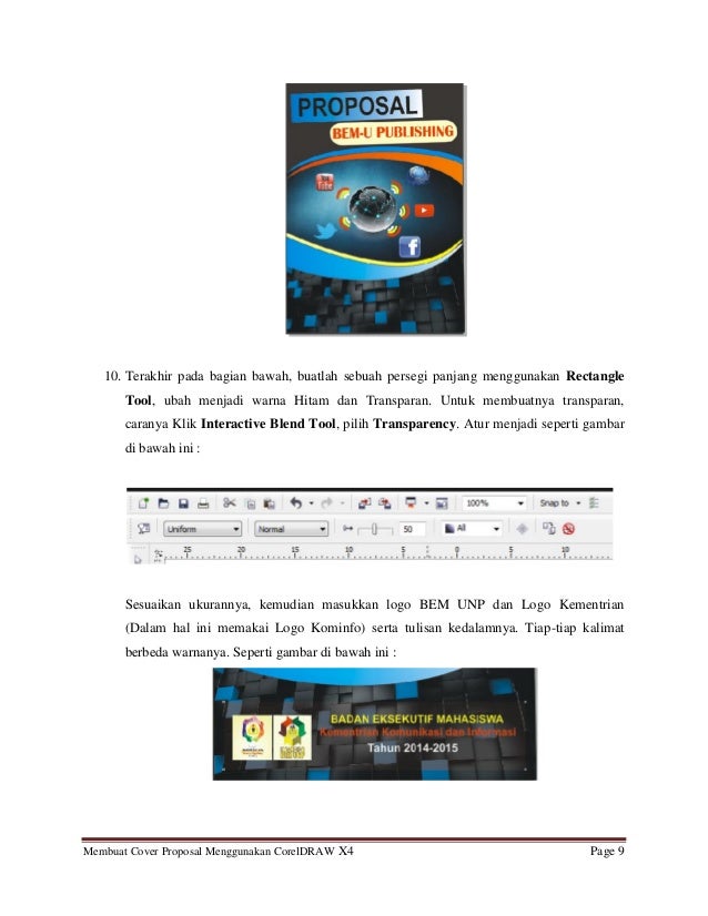 Tutorial Membuat Cover Proposal Menarik Menggunakan CorelDRAW