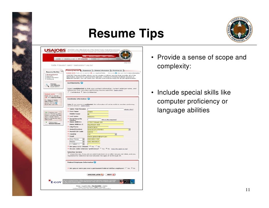 What To Include On A Federal Resume Bop