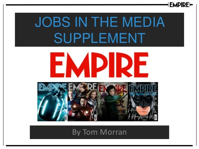 Jobs In The Media Proposal