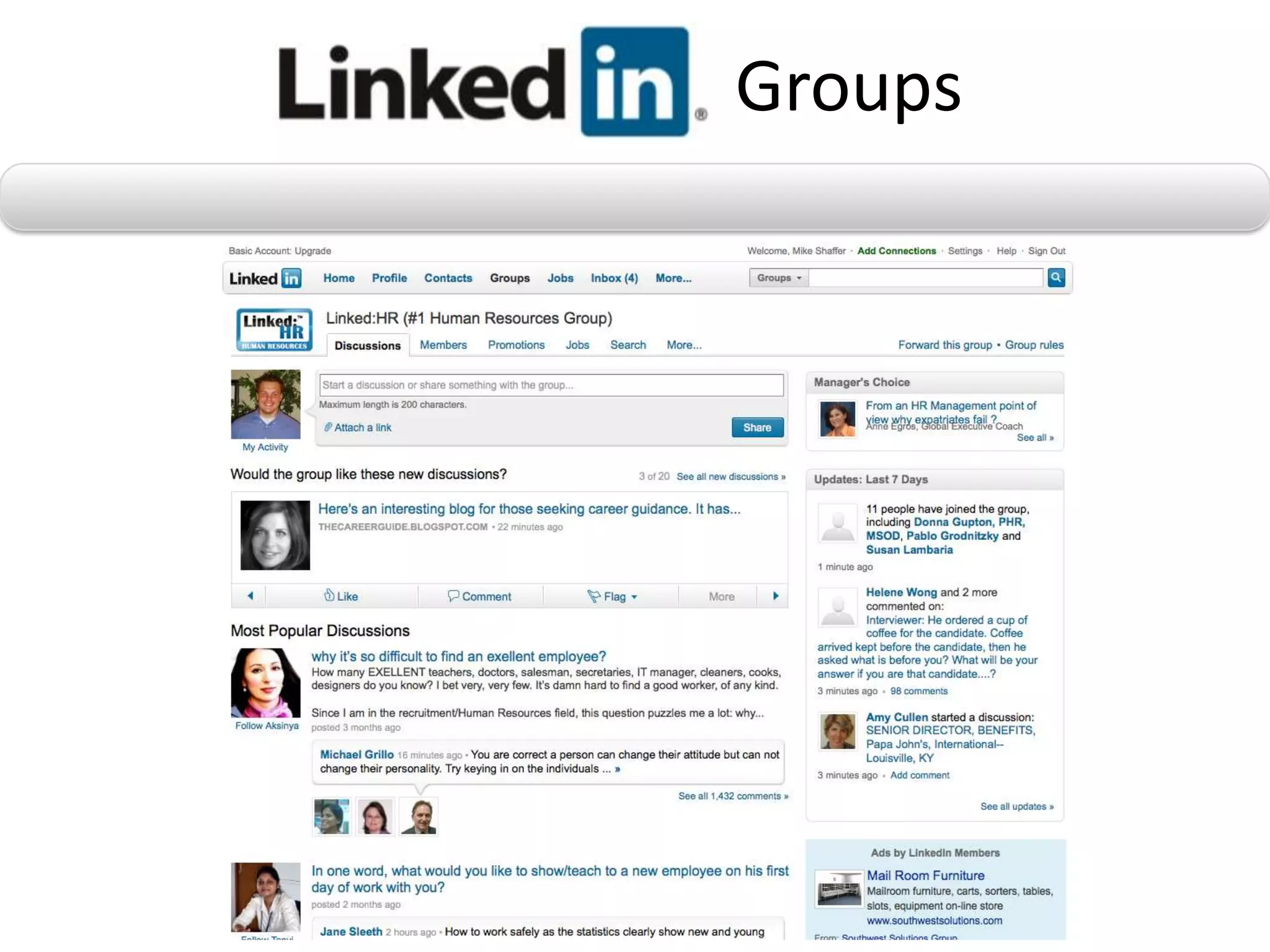 ProfileKeep your status professionalBe sure to use a professional pictureLink your online Resume/CV back to your Twitter profile (LinkedIn Page)Tweet about you job search or put it in your “Bio”