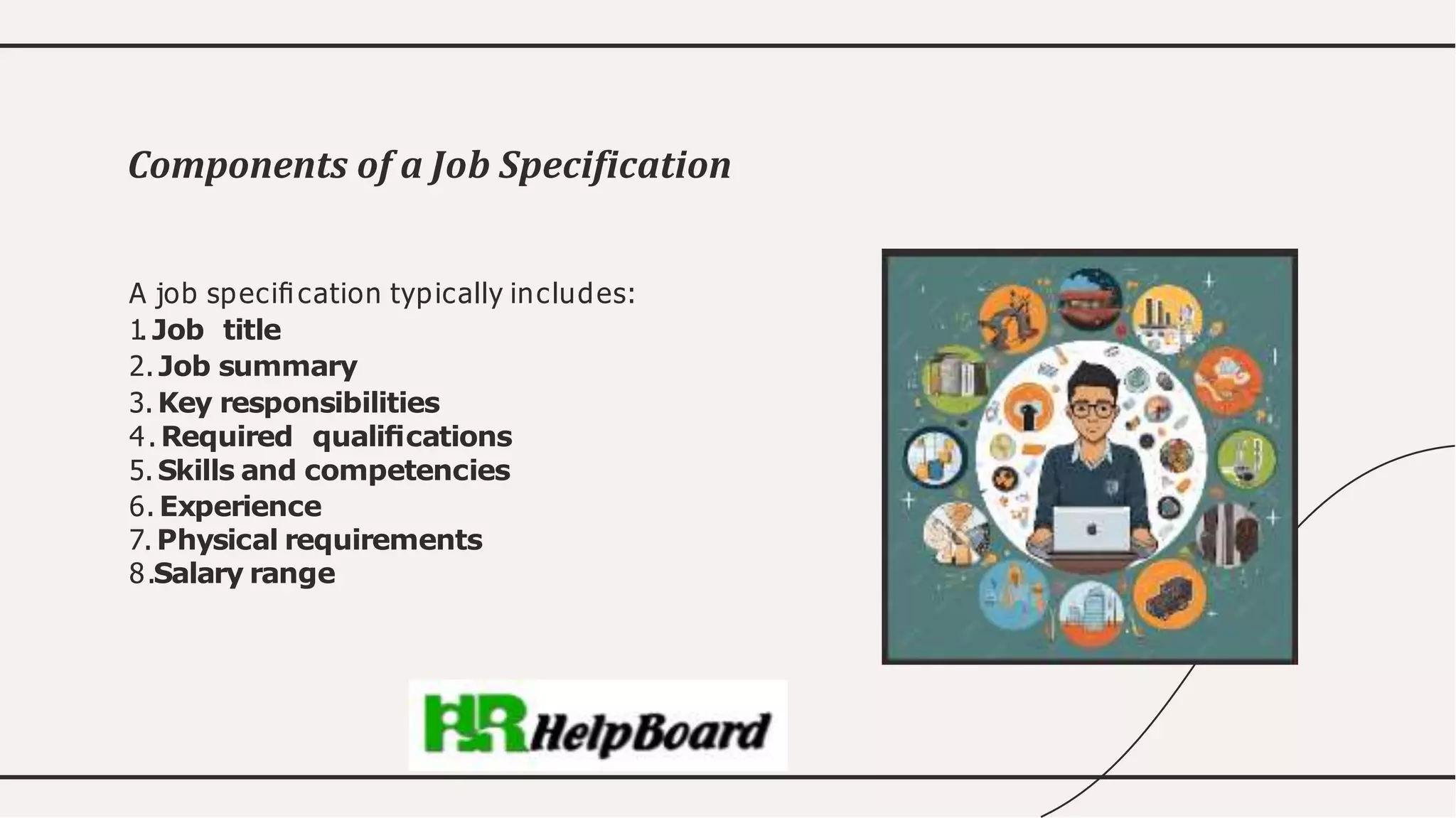 Job Specification PPT