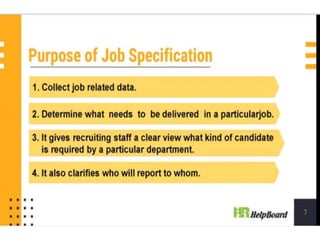 Job Specification 