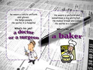 Profession Riddles Jobs Riddles | PPT
