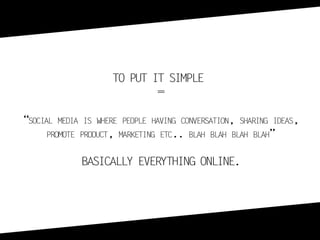 Job at Social Media Slideshow