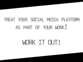 Job at Social Media Slideshow