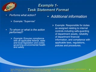 Job & task analysis | PDF