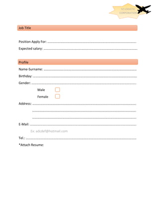 Job Opening Pdf Job Opportunities | PDF