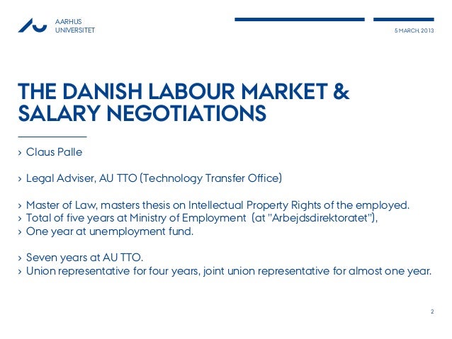 Master thesis unemployment