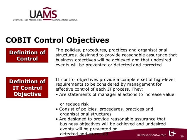 Joburg Cobit Assurance