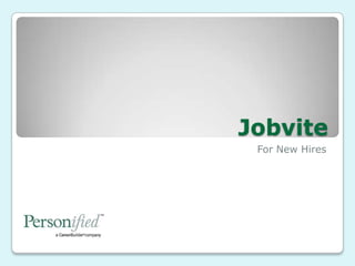 Jobvite For New Hires 