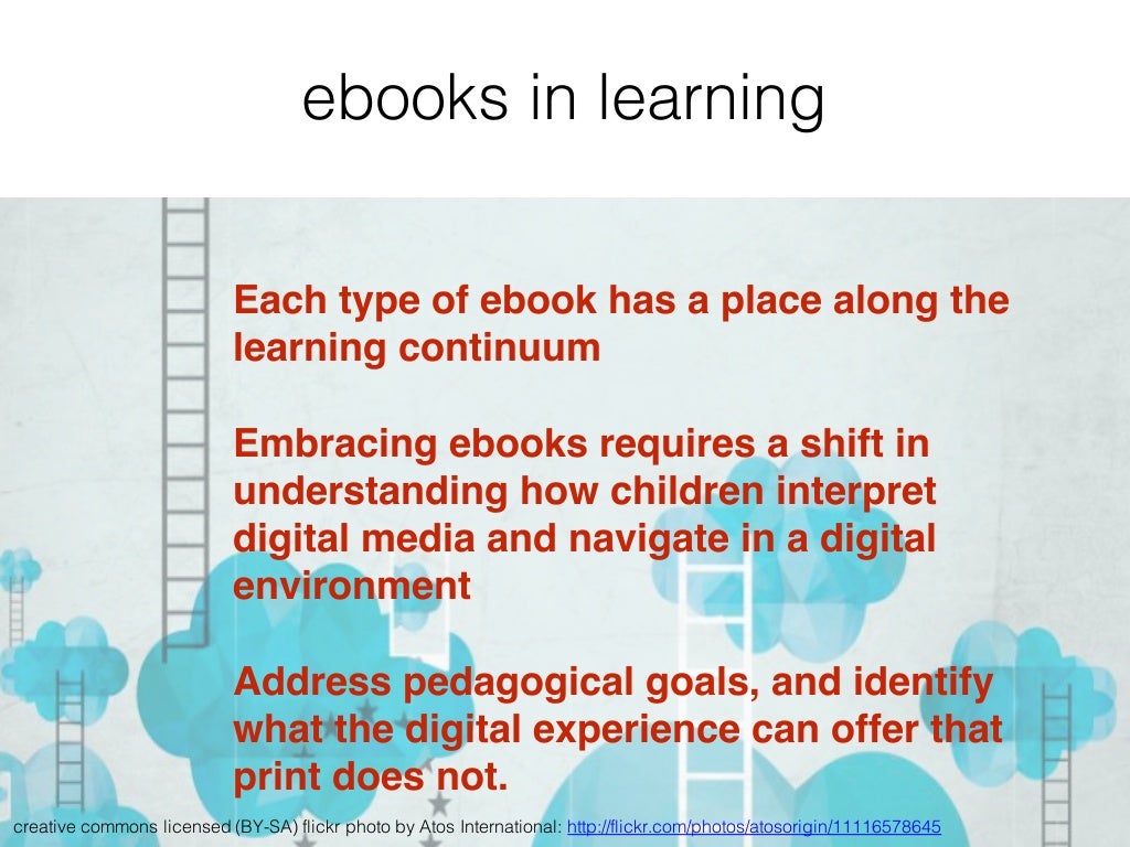 ebooks in learning creative commons
