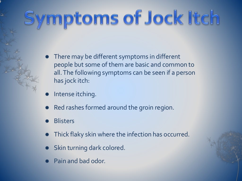 Jock itch
